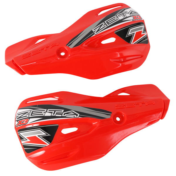 Защита рук X3 Zeta Rep.Plastic Red