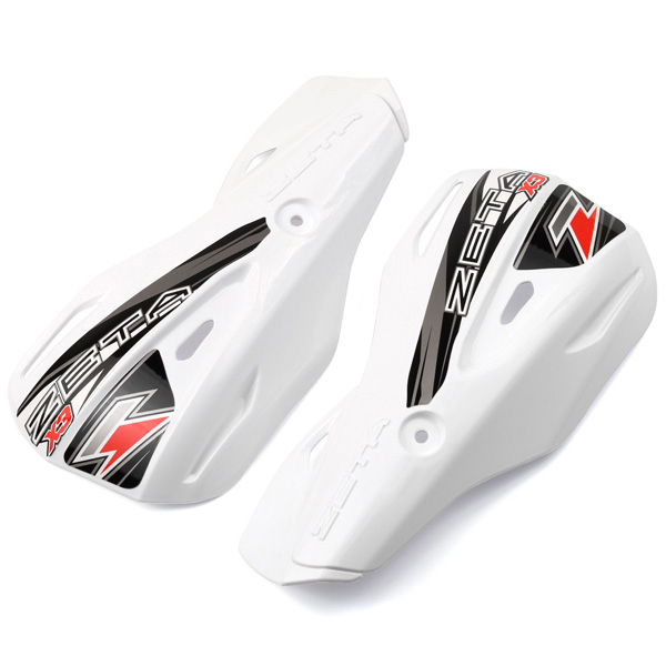 Защита рук X3 Zeta Rep.Plastic White
