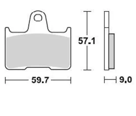 Тормозные колодки Braking 875CM56