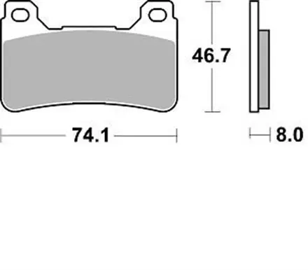 Тормозные колодки Braking 899CM55