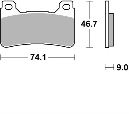 Тормозные колодки Braking 899CM66