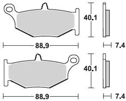 Тормозные колодки Braking 924SM1