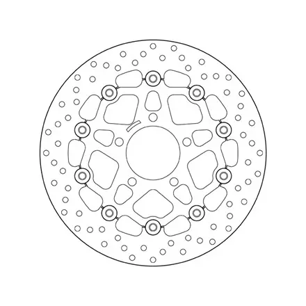 Тормозной диск передний Brembo 78B40821