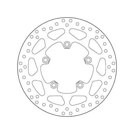 Тормозной диск задний Brembo 68B407H5