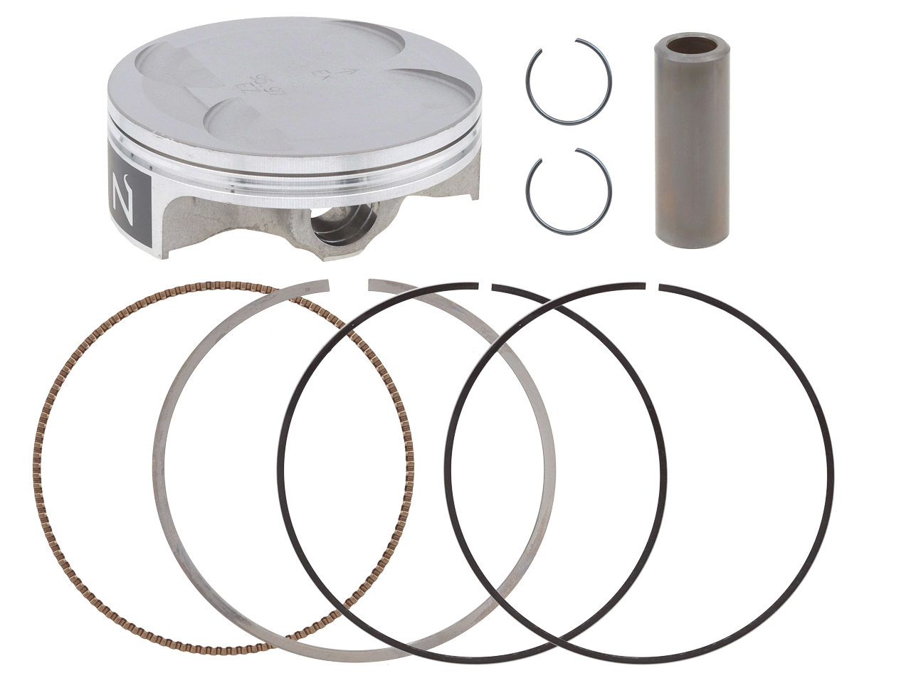 Поршневой комплект HONDA CRF450R 02-08 CRF450X 05-17 95.98mm 12.0:1 / NAMURA 13101-MEB-670 13111-MEB-670 13011-MEB-670 13112-MAT-000 13101-MEN-670 13101-MEN-730