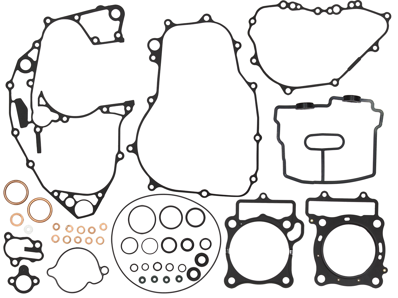 Прокладки набор полный HONDA CRF250R/RX 18-21 / NAMURA 14523-K95-A21 12209-GB4-682 11191-K95-A21 12191-K95-A21 12191-K95-AA1 12391-K95-A20 90543-MV9-670 11395-K95-A21 18291-KSV-J01 11394-K95-A21 11352