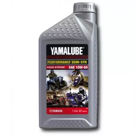 Моторное масло 4Т для квадроциклов Yamalube 10W50 Semisynthetic Oil 0,946л LUB-10W50-SS-12, LUB10W50SS12