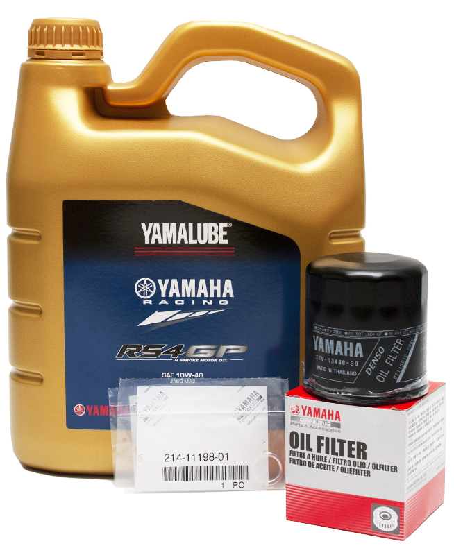 Набор ОЕМ масло GP4RS 4л и масляный фильтр 3FV Yamaha