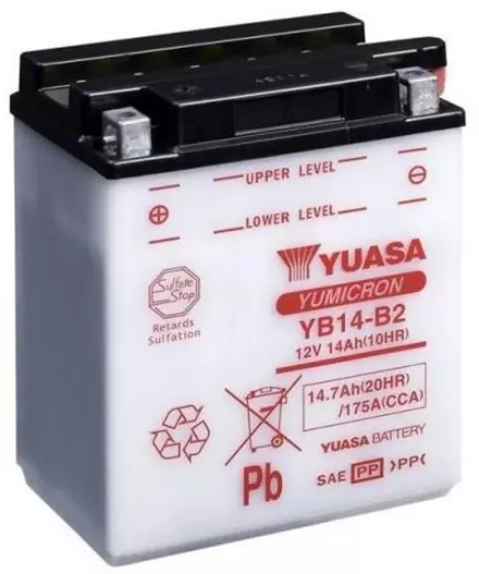 Аккумулятор YUASA YB14-B2 для мотоциклов