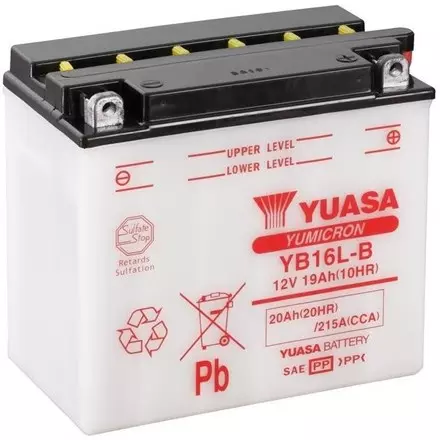 Аккумулятор YUASA YB16L-B для мотоциклов