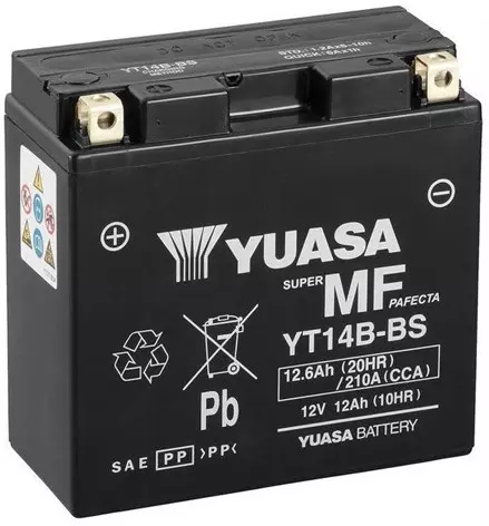 Аккумулятор YUASA YT14B-BS для мотоциклов