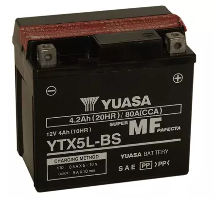 Аккумулятор YUASA YT5L-BS для мотоциклов