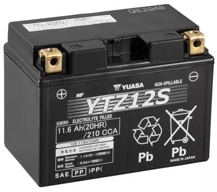 Аккумулятор YUASA YTZ12S для мотоциклов