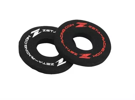 Колечки для грипс 2pcs черно-красные / ZETA