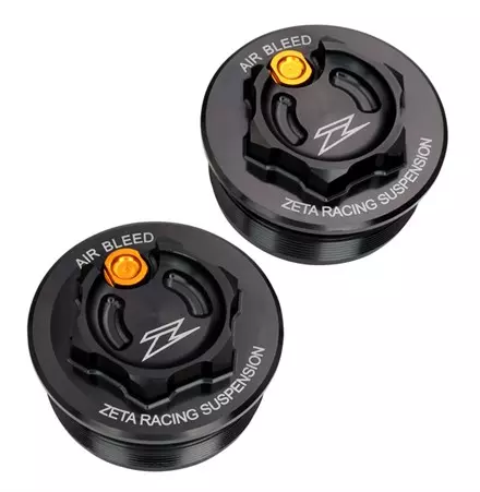 Верхняя крышка вилки Zeta для XR250,KLX250,KDX250 Black