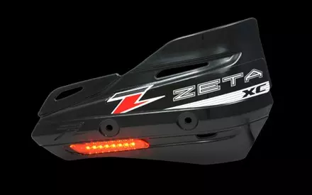 Пластик защиты рук XC с поворотниками Zeta для Black