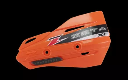 Пластик защиты рук XC с тонированными поворотниками Zeta для Orange