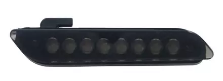 Поворотник в пластик "XC" цвет тонированый Zeta