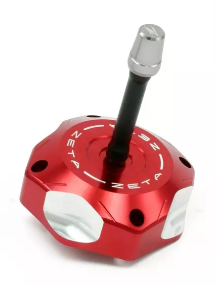 Крышка горловины бензобака Zeta Honda, красный цвет Zeta