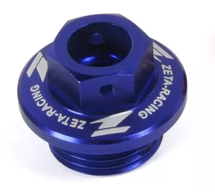Пробка масляной заливной горловины синий цвет Zeta