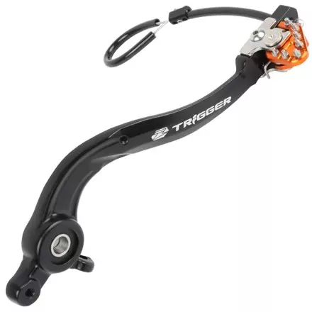 Лапка заднего тормоза Trigger Zeta KTM SX '16- Orange w/Bearing