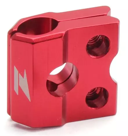 Хомут переднего тормозного шланга Zeta CR/CRF04- Red