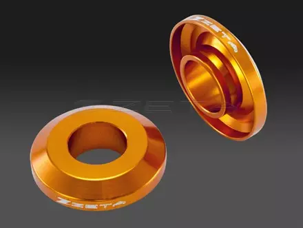 Быстросъемные проставки колеса Zeta для KTM EXC Orange