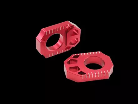 Натяжители задней оси красный цвет Zeta