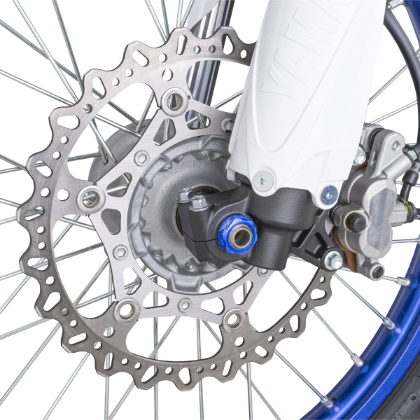 Гайка передней оси колеса Zeta для M18x24-P1.5 H9 Синия