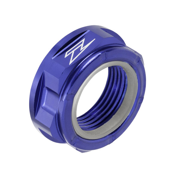 Гайка оси колеса Zeta для M22x32-P1.5 H12L Blue