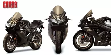 Ветровое стекло Zero Gravity 24-112-02 для мотоциклов SUZUKI GSX-R 600/750 '08-10 затемненное
