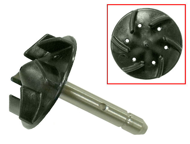 Вал помпы с крыльчаткой помпы  WRF250 15-19 YZF250 14-18 Zoro Parts 1SM-12450-00