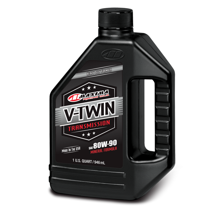 Масло минеральное трансмиссионное V-Twin Transmission Gear Oil 80w90 Maxima 946 мл