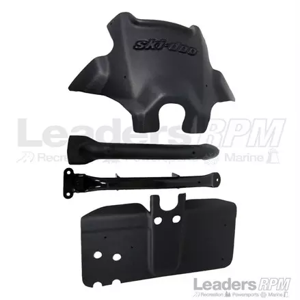 Защита днища снегохода черная BRP, Ski-Doo Rev-RF 860200026