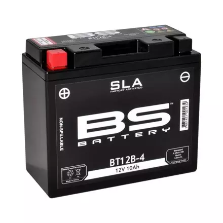 BT12B-4 (FA) Аккумулятор BS SLA, 12В, 10 Ач, 175 А 150x69x130, прямая (+ / -), (YT12B-4)