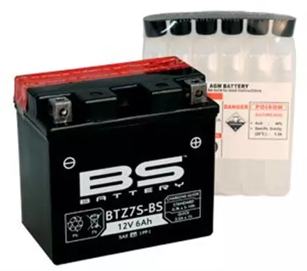 Аккумулятор BS-battery BTZ7S-BS для мотоциклов