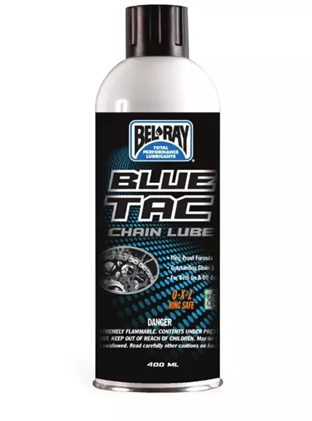 Смазка для цепи BEL-RAY Blue Tac Chain Lube 175мл