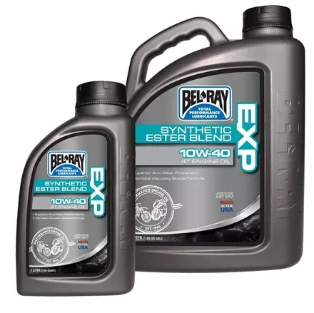 Моторное масло BEL-RAY EXP Synthetic Ester Blend 4T 10W-40 кега 60л