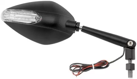 Зеркало CNDYDROP STD W/TS черное 2шт. / Bike Master