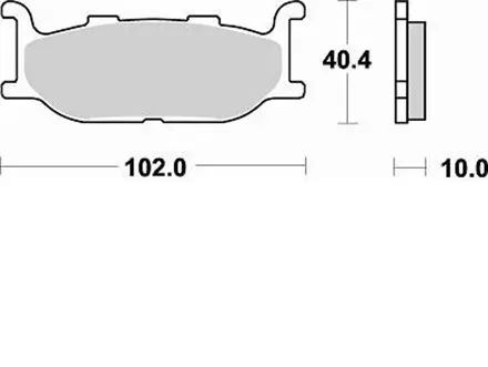 Тормозные колодки Braking 750SM1