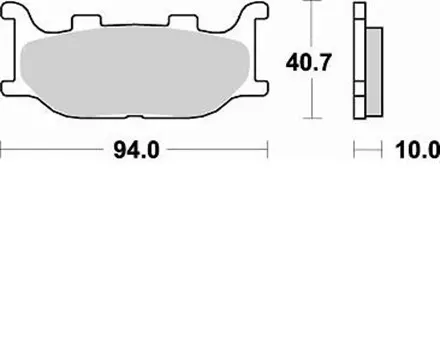Тормозные колодки Braking 777SM1