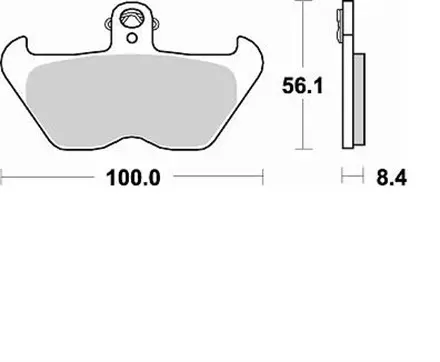 Тормозные колодки Braking 806SM1