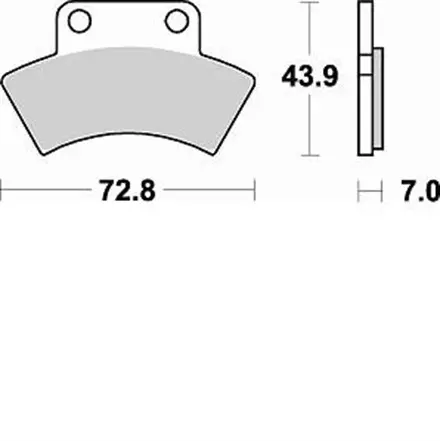 Тормозные колодки Braking 856CM44