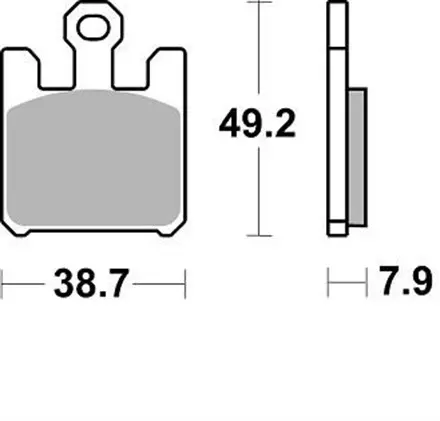 Тормозные колодки Braking 893CM55