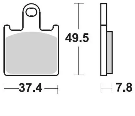 Тормозные колодки Braking 927CM55