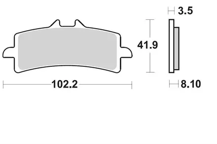 Тормозные колодки Braking 930CM55