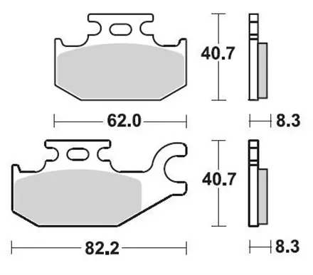 Тормозные колодки Braking 935CM44