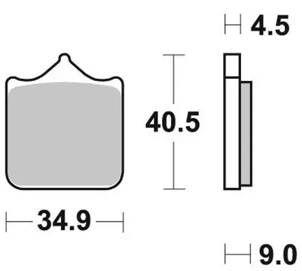 Тормозные колодки Braking 947CM66