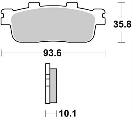 Тормозные колодки Braking 948SM1