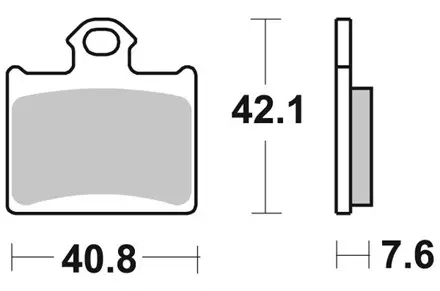 Тормозные колодки Braking 949CM44